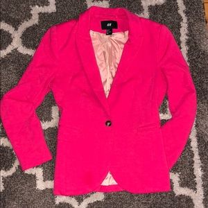 Pink blazer